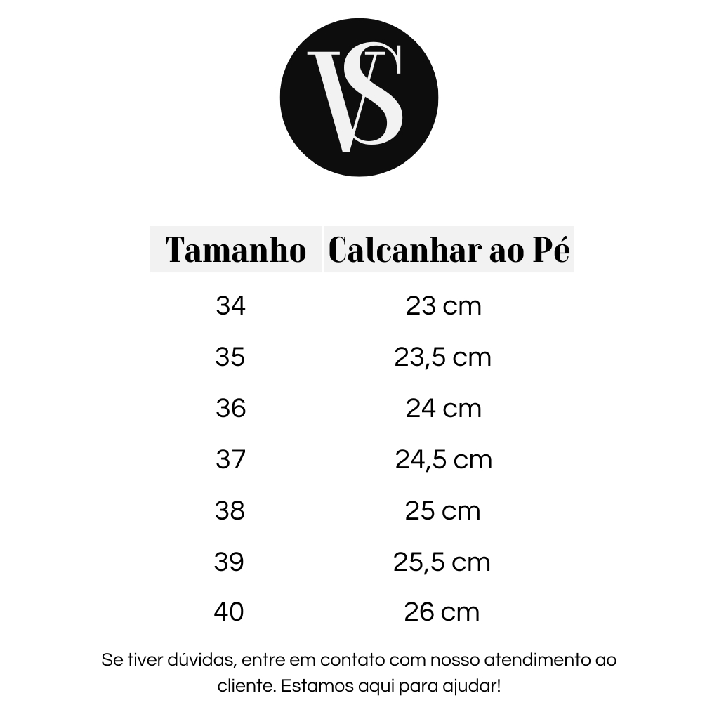 Bota Feminina Cano Medio Tabela